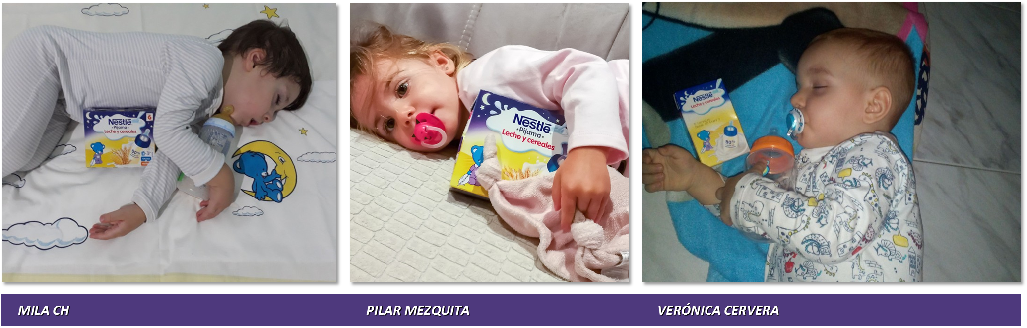 Leche y cereales Pijama Nestlé