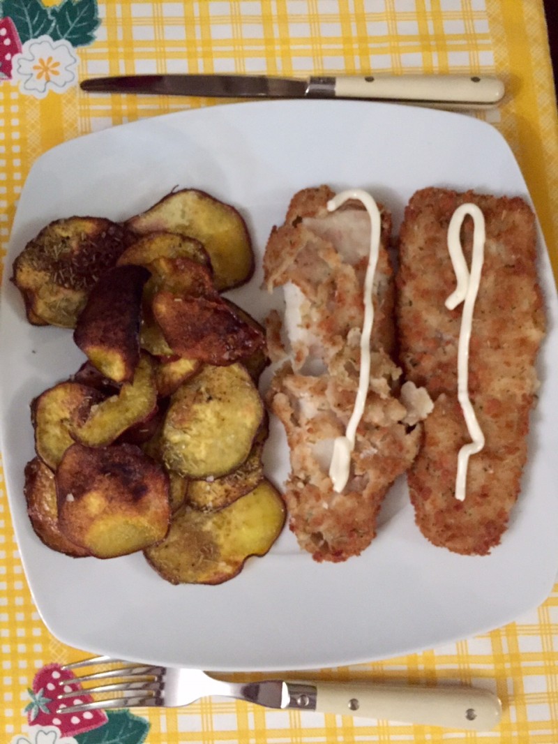 Filetes e Batata Doce