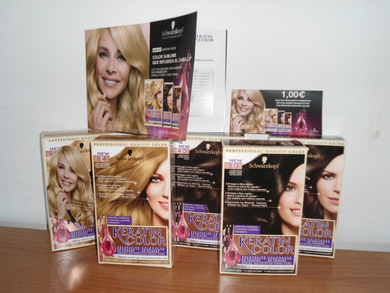 pack keratin color