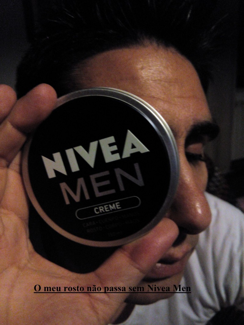 O meu rosto não passa sem Nivea Men