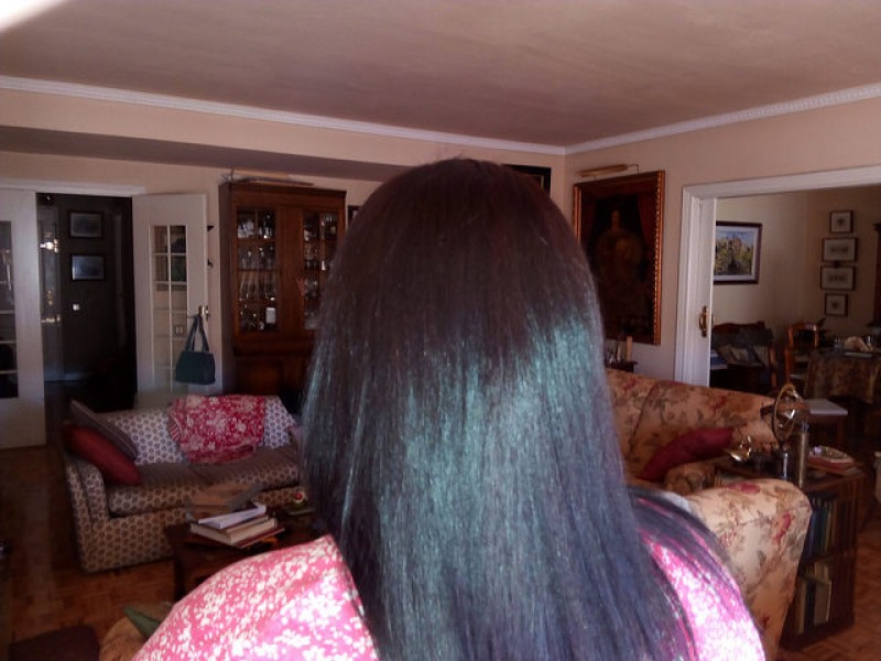 Mi pelo como nuevo!