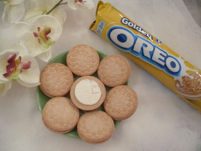 Oreo Golden ao pequeno almoço