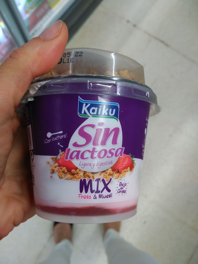 En el super comprando Kaiku