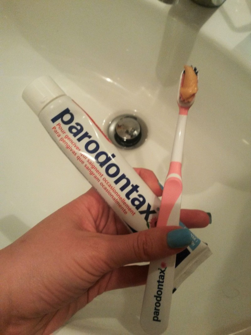 Parodontax pronta a entrar em ação!