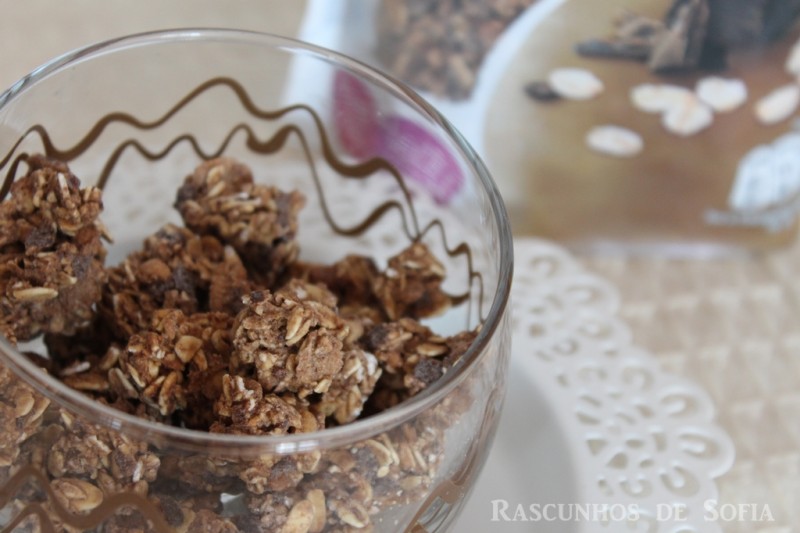 Granola de Aveia - Chocolate