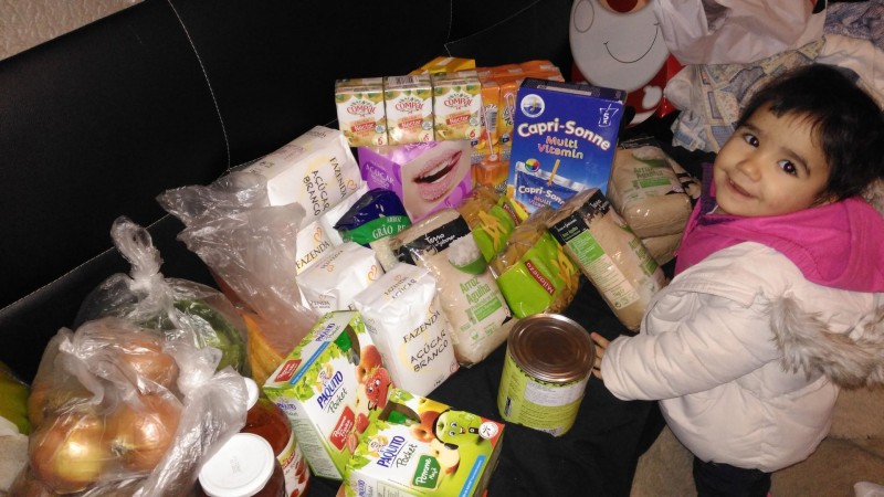 A mae foi as compras