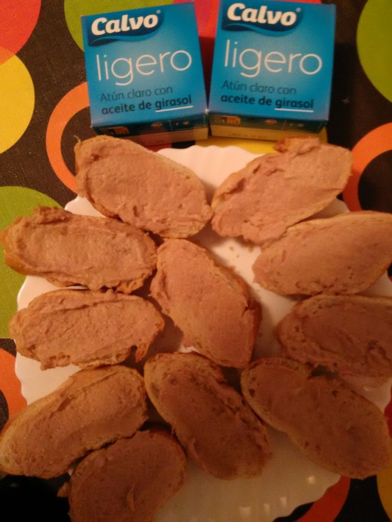 Delicioso paté casero de atún calvo ligero en aceite de girasol