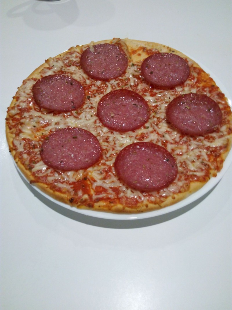 Quem resiste a uma boa pizza de Salame?