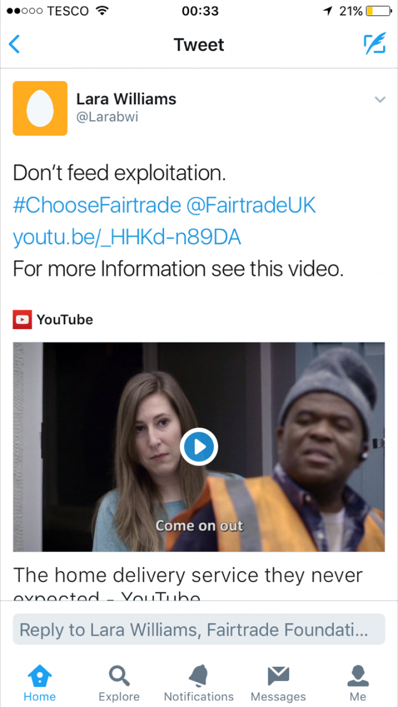 Don’t feed exploitation.