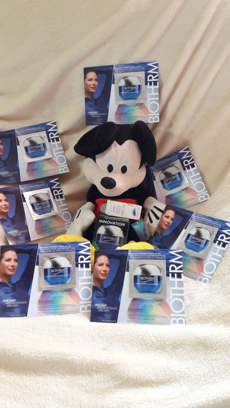 Até a Minnie usa biotherm ❤