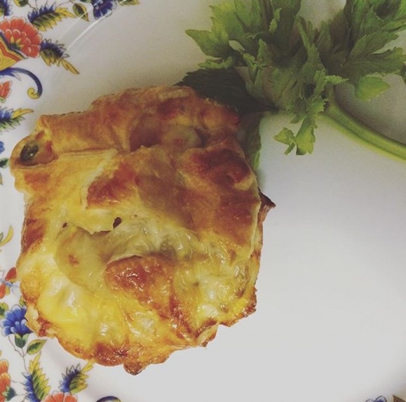 Quiche com farinha integral #nacional