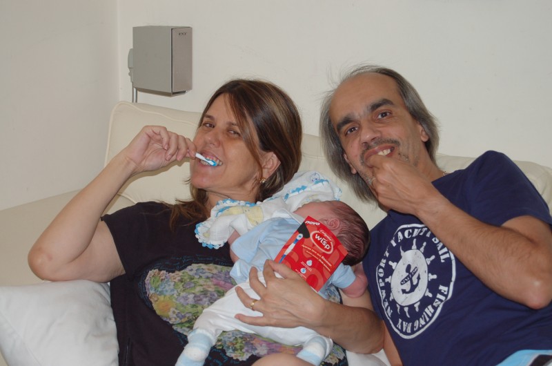 Momentos com Colgate Wisp
