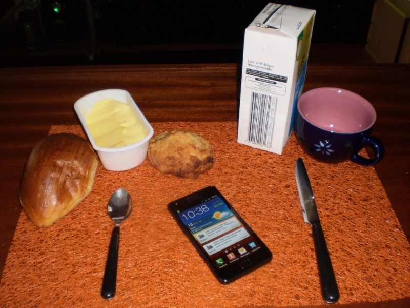 Um pequeno almoço de outra GALAXYa