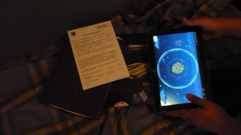 A chegada do tablet mas sem os vales..:(
