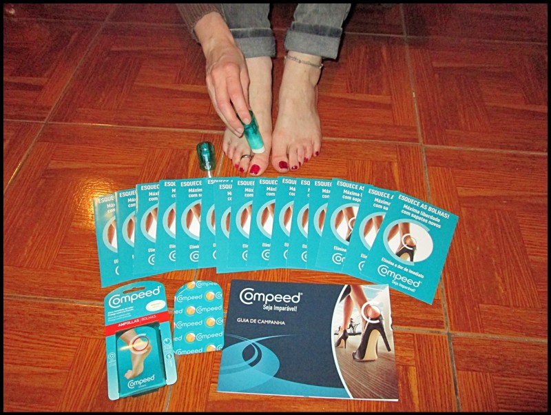 Pensos Compeed visitam os pés das mulheres portuguesas