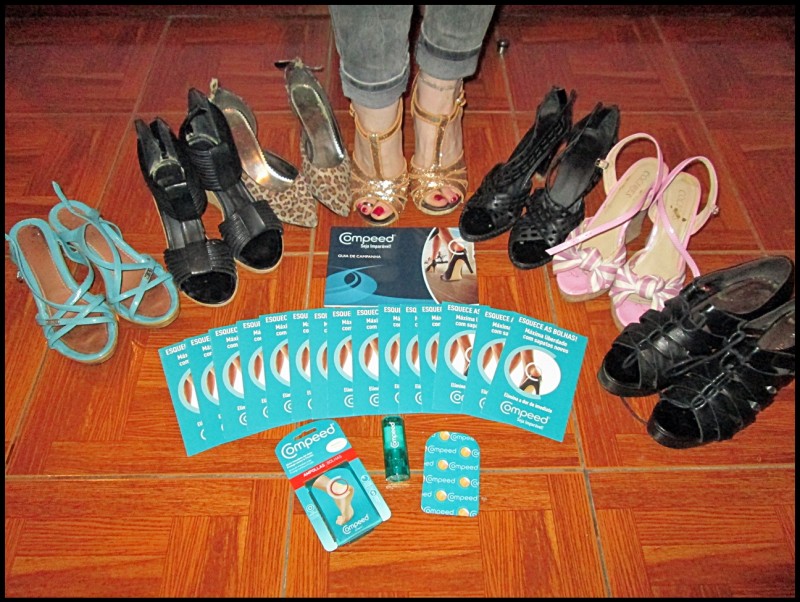 Só com Compeed consigo andar com calçado de Verão