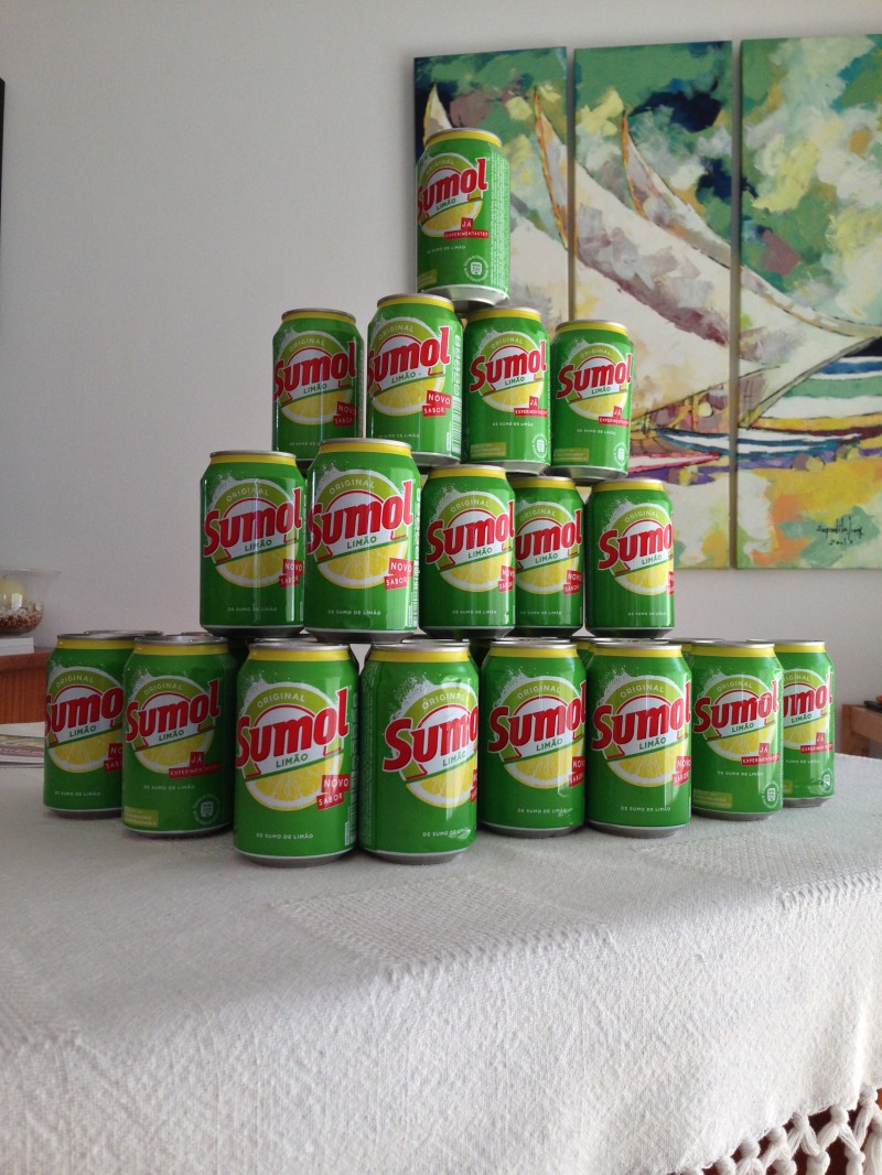 Chegada do Sumol