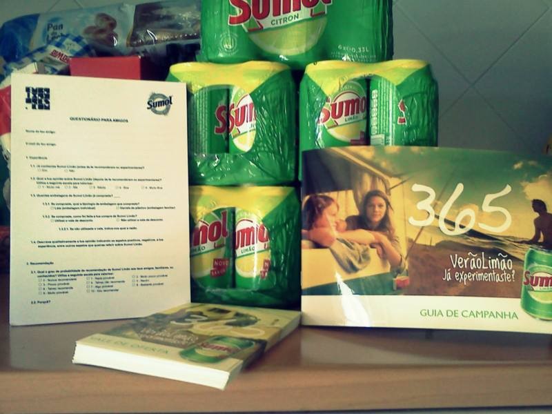 Sumol, chegada