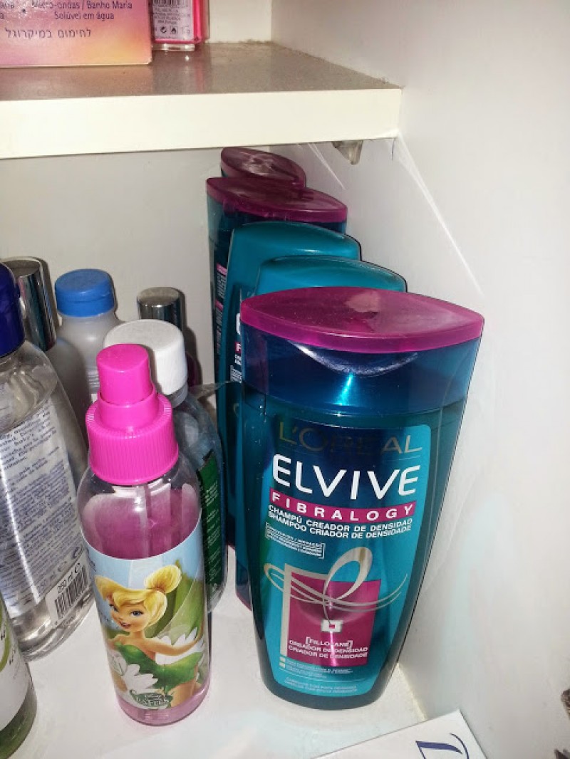 Tornou-se o meu shampoo