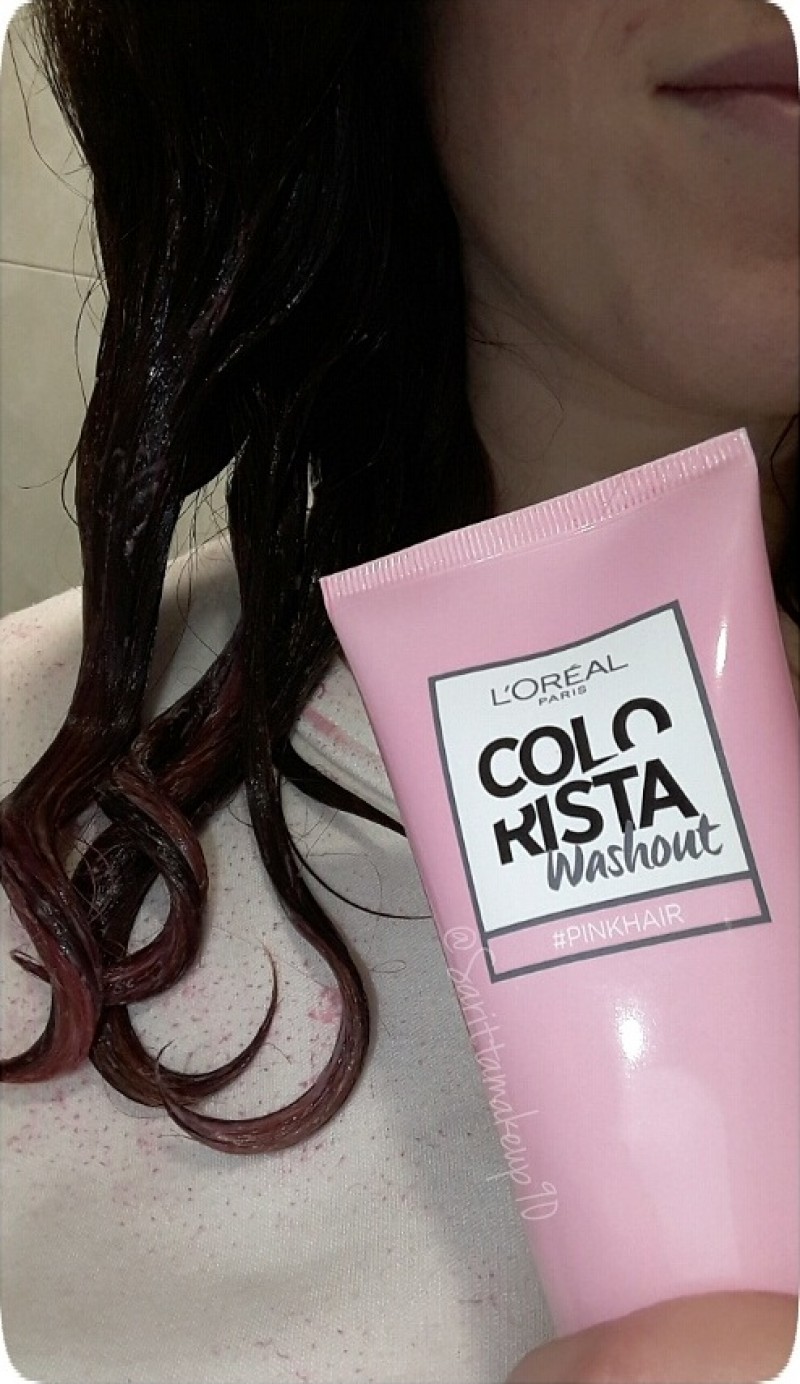 Colorista Washout #Pinkhair en proceso